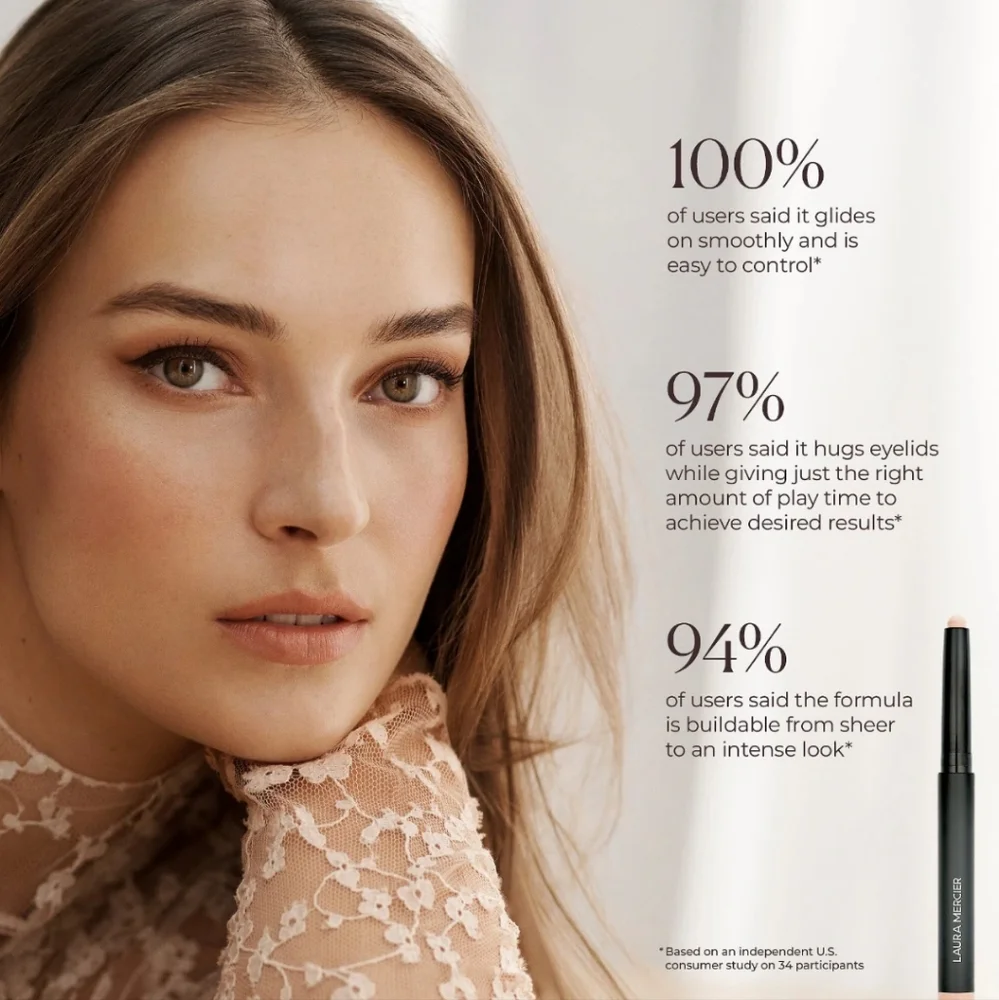 🌺Laura Mercier Nude Rose Caviar Stick Cream Eyeshadow Transfer Proof